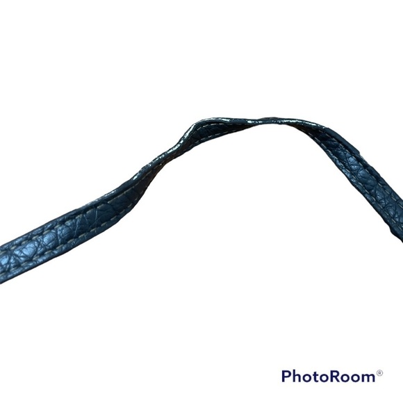 NINE WEST black faux leather crossbody purse - Picture 2 of 6